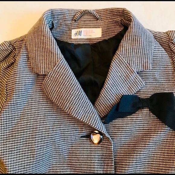 H&M Buttons & Bows Blazer - Picture 4 of 9